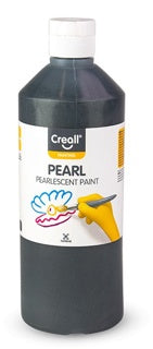 CREALL Perlmuttfarbe Pearl 500 ml schwarz