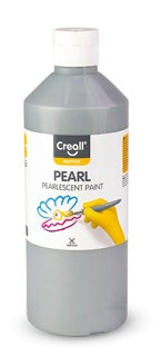 CREALL Perlmuttfarbe Pearl 500 ml silber
