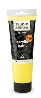 CREALL Acrylfarbe 250 ml hellgelb