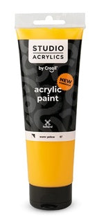 CREALL Acrylfarbe 250 ml dunkelgelb