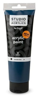 CREALL Acrylfarbe 250 ml dunkelblau