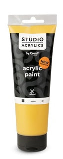 CREALL Acrylfarbe 250 ml ocker
