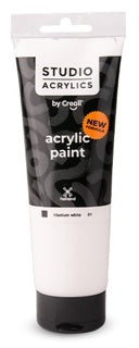 CREALL Acrylfarbe 250 ml weiß
