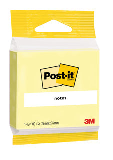 POST-IT® Haftnotizen 6820GB 1 Block 100 Blatt 76 x 76 mm gelb