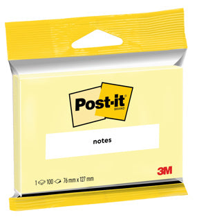 POST-IT® Haftnotizen 6830GB 1 Block 100 Blatt 127 x 76 mm gelb
