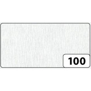 FOLIA Krepppapier 820100 10 Rollen 32 g/m² 50 cm x 2.5 m weiß