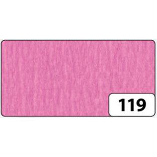 FOLIA Krepppapier 820119 10 Rollen 32 g/m² 50 cm x 2.5 m hellrosa