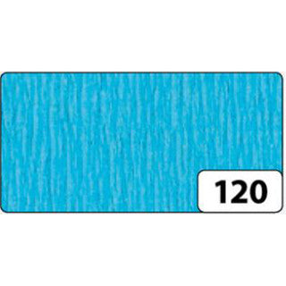 FOLIA Krepppapier 820120 10 Rollen 32 g/m² 50 cm x 2.5 m lichtblau