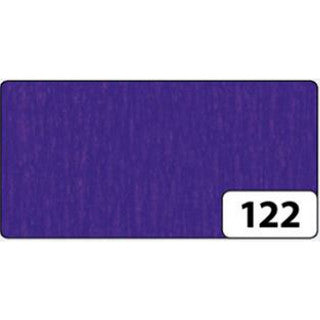 FOLIA Krepppapier 820122 10 Rollen 32 g/m² 50 cm x 2.5 m dunkelviolett
