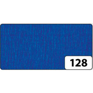 FOLIA Krepppapier 820128 10 Rollen 32 g/m² 50 cm x 2.5 m brillantblau