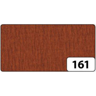 FOLIA Krepppapier 820161 10 Rollen 32 g/m² 50 cm x 2.5 m kastanienbraun