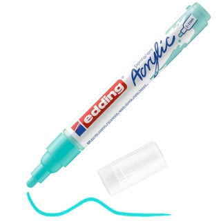 EDDING Acrylmarker 5100 mit Rundspitze 2-3 mm (M) permanent türkis