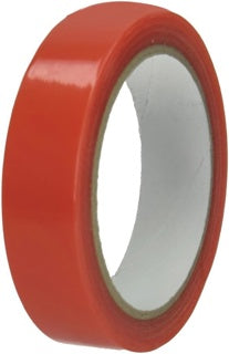 EFCO Doppelklebeband Acryl 24 mm x 10 m rot-transparent