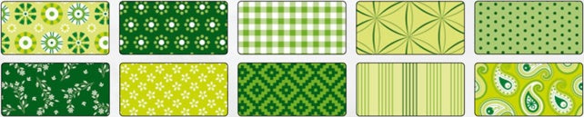 FOLIA Motivkarton Basics 10 Bögen 270 g/m² 50 x 70 cm grün