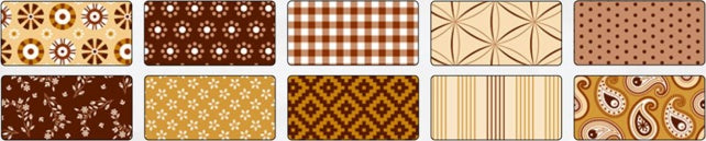 FOLIA Motivkarton Basics 10 Bögen 270 g/m² 50 x 70 cm braun