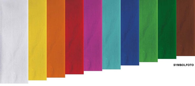 FOLIA Krepppapier-Set 170 Rollen 32 g/m² 50 cm x 2.5 m 17 Farben
