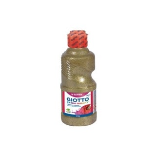 GIOTTO Glitterfarbe Tempera 250 ml gold