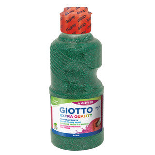 GIOTTO Glitterfarbe Tempera 250 ml grün