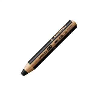 STABILO Buntstift woody 3 in 1 880/750 5 Stück schwarz