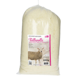 EFCO Füllwolle 1 kg naturweiß
