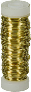 EFCO Kupferdraht 0.5 mm x 25 m messing gold