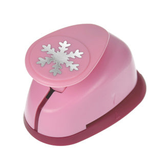 EFCO Motivstanzer "Schneeflocke" M 25 x 21 mm pink