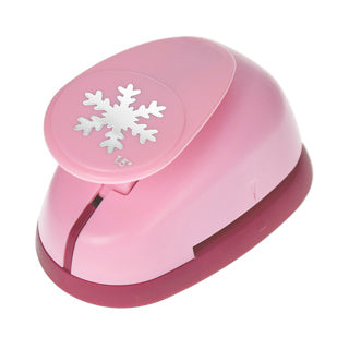 EFCO Motivstanzer "Schneeflocke" L 38 x 34 mm pink