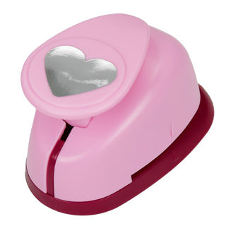 EFCO Motivstanzer "Herz" M 25 x 21 mm pink