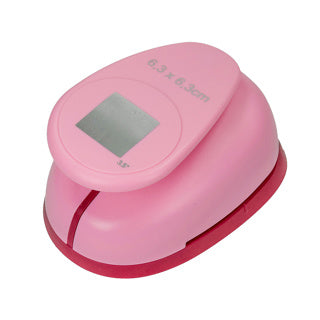 EFCO Motivstanzer "Quadrat" 4XL 63 x 63 mm pink