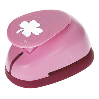 EFCO Motivstanzer "Kleeblatt" L 36 mm pink