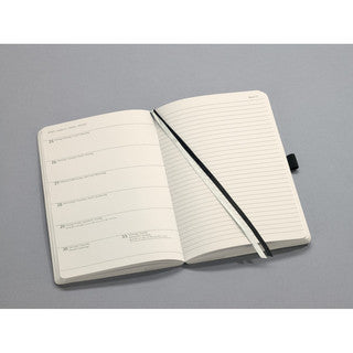 SIGEL Wochennotizkalender Conceptum 176 Blatt A6 2026 schwarz