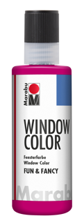 MARABU Fensterfarbe fun & fancy Window Color 80 ml himbeere