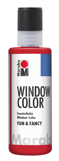MARABU Fensterfarbe fun & fancy Window Color 80 ml kirschrot