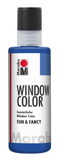 MARABU Fensterfarbe fun & fancy Window Color 80 ml dunkelblau