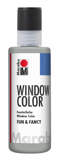 MARABU Fensterfarbe fun & fancy Window Color 80 ml konturen-silber