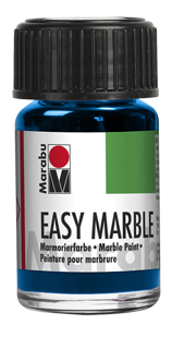 MARABU Marmorierfarbe easy marble 15 ml azurblau