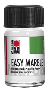 MARABU Marmorierfarbe easy marble 15 ml weiß