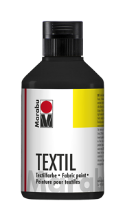 MARABU Stoffmal- u. Druckfarbe Textil 250 ml schwarz