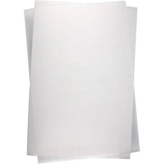 CREATIV COMPANY Plastikschrumpffolie 10 Blatt 0.3 mm 20 x 30 cm glänzend transparent