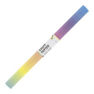 FOLIA Krepppapier 10 Rollen 32 g/m² 50 x 250 cm regenbogenverlauf