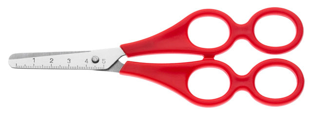 WESTCOTT Mutter-Kind-Schere mit Doppelgriff 18 cm rot
