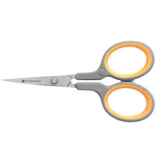 WESTCOTT Schere Titanium Super 100 mm grau/orange