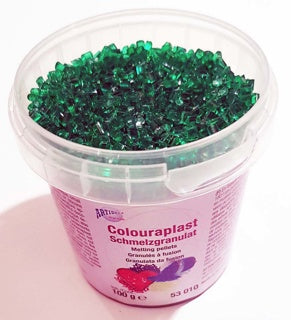 COLOURAPLAST Schmelzgranulat 100 g grasgrün