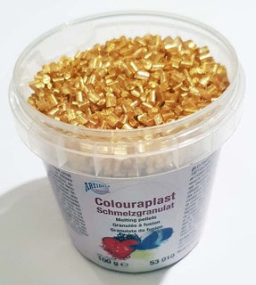 COLOURAPLAST Schmelzgranulat 100 g gold