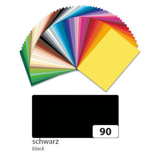 FOLIA Fotokarton DIN A4 300 g/m² 50 Stück schwarz