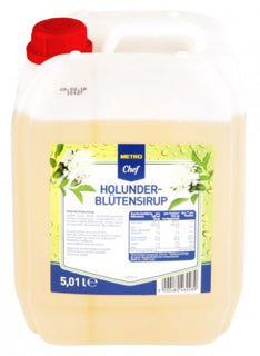 METRO CHEF Sirup 5 Liter Holunderblüte mit Zucker