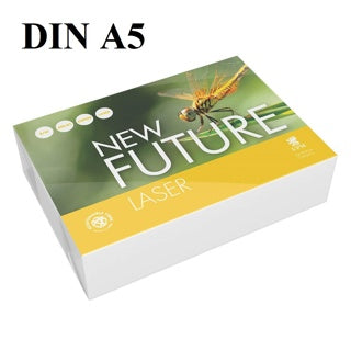 NEW FUTURE LASER Kopierpapier DIN A5 500 Blatt 80 g/m² weiß