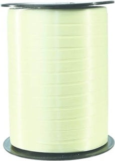 CLAIREFONTAINE Geschenkband Rolle 7 mm x 500 m elfenbein glatt