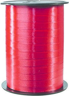 CLAIREFONTAINE Geschenkband Rolle 7 mm x 500 m rot glatt