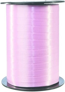 CLAIREFONTAINE Geschenkband Rolle 7 mm x 500 m rosa glatt
